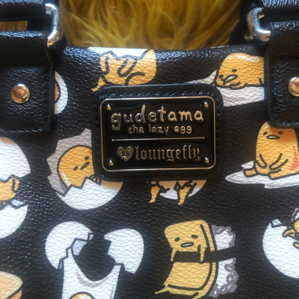 Loungefly x GUDETAMA Vegan Leather Bolo Purse Bag